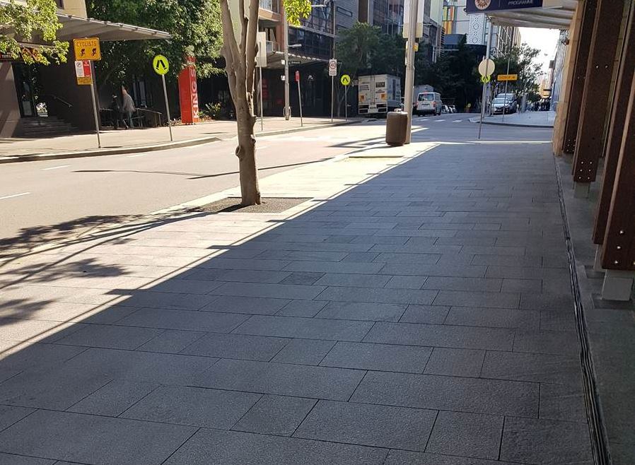 lime street footpath upgrade sydney