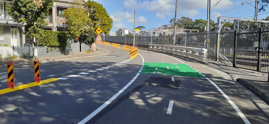 tactical pop up cycleways