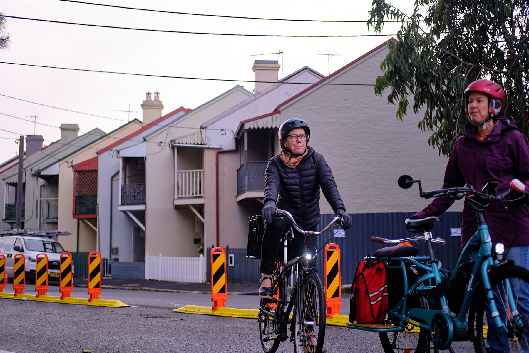 City of Sydney pop up cycleway Henderson Rd