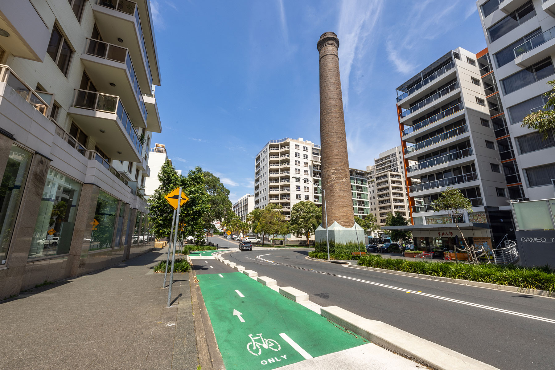 qmc group projects roads and cycleways Gadigal Potter and Crystal Street Cycleway Waterloo