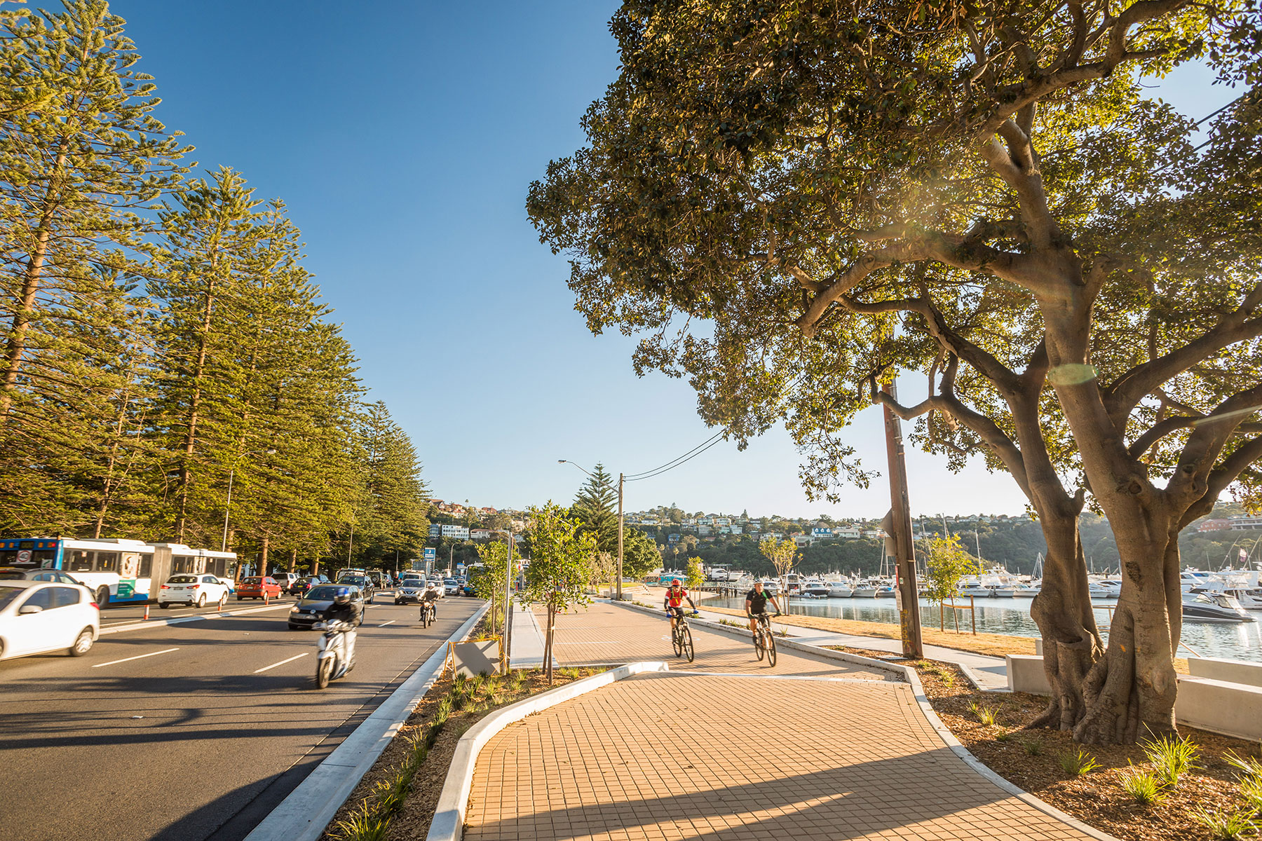 qmc group projects streetscapes spit road east mosman
