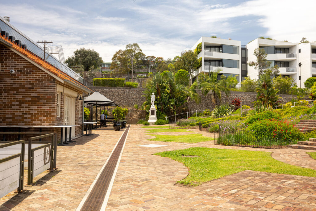 qmc group streetscapes and public domain project rozelle tramshed