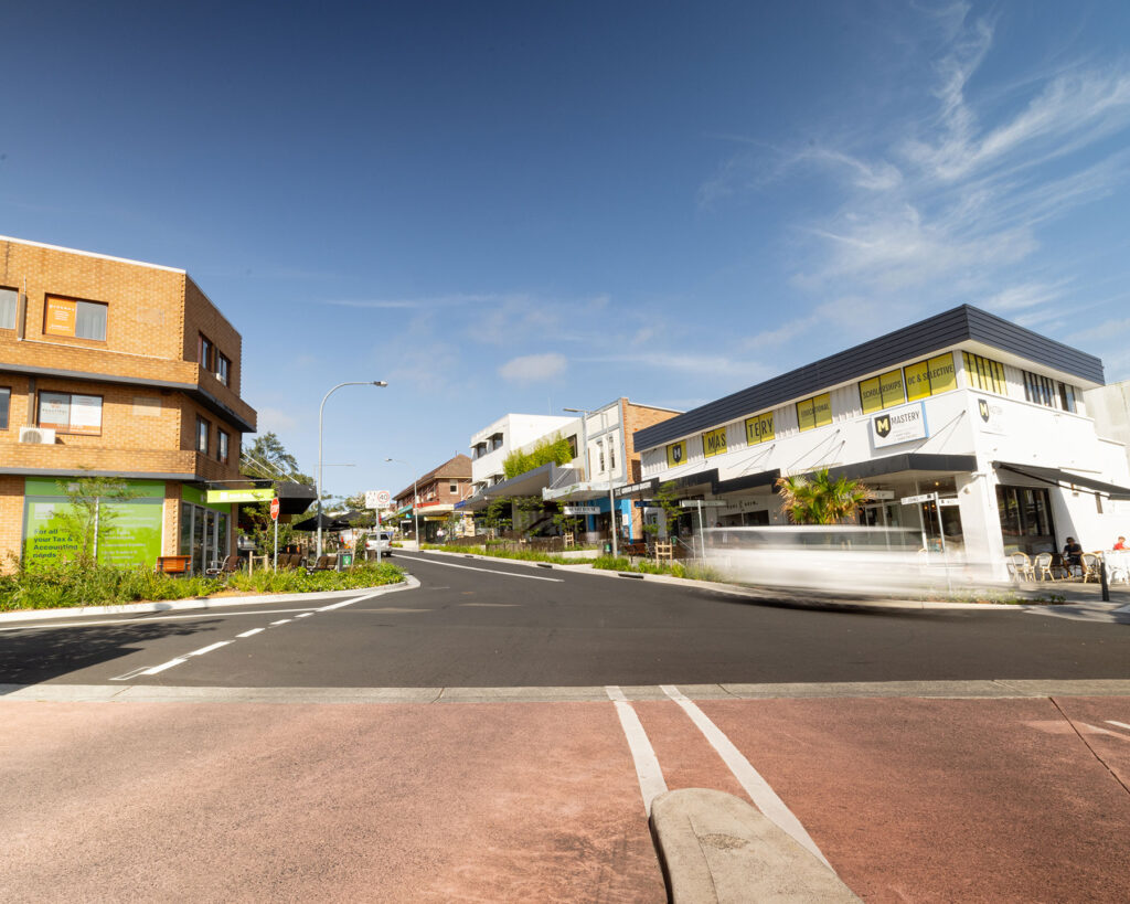 qmc group streetscapes projects St John’s Avenue Gordon Streetscape Upgrade